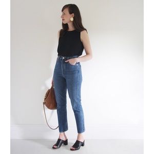 Agolde Riley Jeans in Air Blue SZ 28